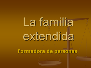 La Familia Extendida Formadora de Personas | 4420 KB