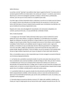 Vea la carta enviada por Mario Desbordes y la respuesta de CIPER