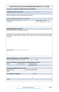 formulario solicitud informacion spanish