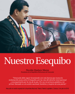 Nuestro Esequibo Nicolás Maduro Moros