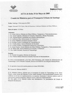 Acta 30 de mayo de 2005
