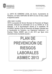Plan de Prevención de Riesgos Laborales (pdf, 195kb)