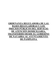 Ordenanza reguladora de la prestación del Servicio de Atención Domiciliaria (pdf, 93.32kb)