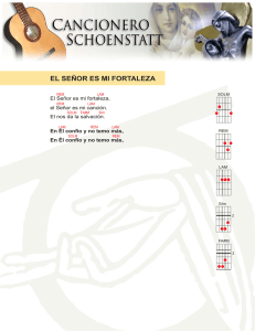 EL SE&Ntilde;OR ES MI FORTALEZA El Se&ntilde;or es mi fortaleza,