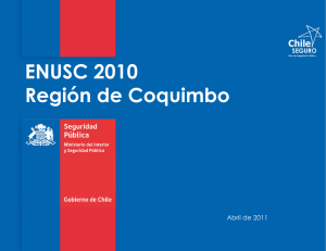 ENUSC 2010 Región de Coq quimbo Abril de 2011
