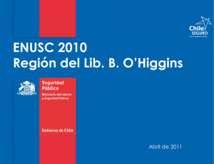 ENUSC 2010 Región del Lib B. O Higgins