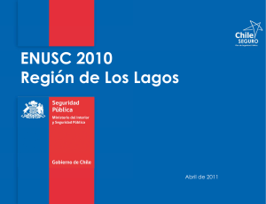 ENUSC 2010 Región de Los Región de Los Lagos Lagos