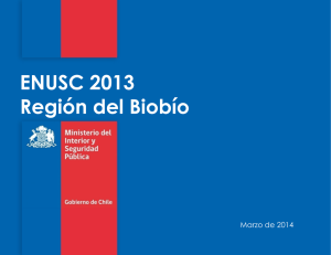 ENUSC 2013 Región del Biobío Marzo de 2014