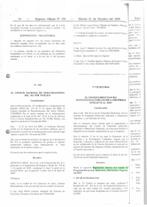 14 !Registro  OficiaD  N°  ! 95 se sujetan) llUeVOS