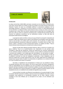 Karl Marx. Apuntes y actividades 2013