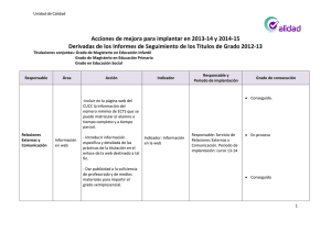 Degree programme improvements introduced in 2013-2014