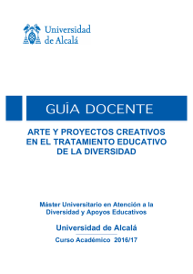Arte y proyectos creativos en el tratamiento educativo de la diversidad