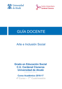 ARTE E INCLUSIÓN SOCIAL