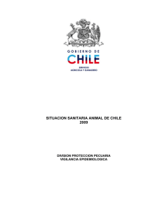 Situación sanitaria animal de Chile, 2009