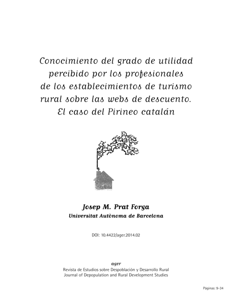 Conocimiento del grado de utilidad percibido