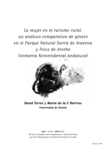 La mujer en el turismo rural: un análisis comparativo de género en el Parque Natural Sierra de Aracena y Picos de Aroche (comarca Noroccidental andaluza)