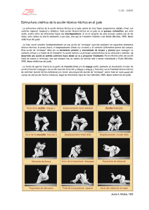 Estructura de la acción técnico-táctica en el judo