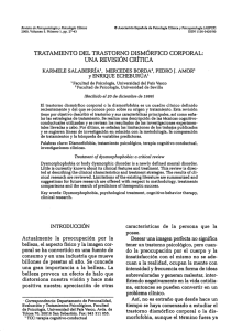 Revista de Psicopatología y Psicología Clínica