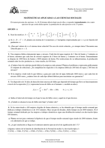 MATEM ´ ATICAS APLICADAS A LAS CIENCIAS SOCIALES