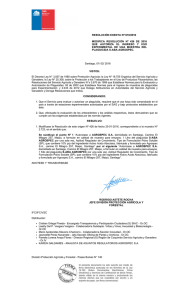 Modifica resolución nº 426 de 2016 que autoriza el ingreso y uso experimental de una muestra del plaguicida S-Aba Agrospec