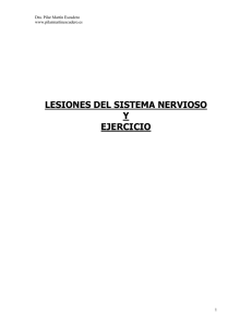 LESIONES DEL SISTEMA NERVIOSO Y EJERCICIO