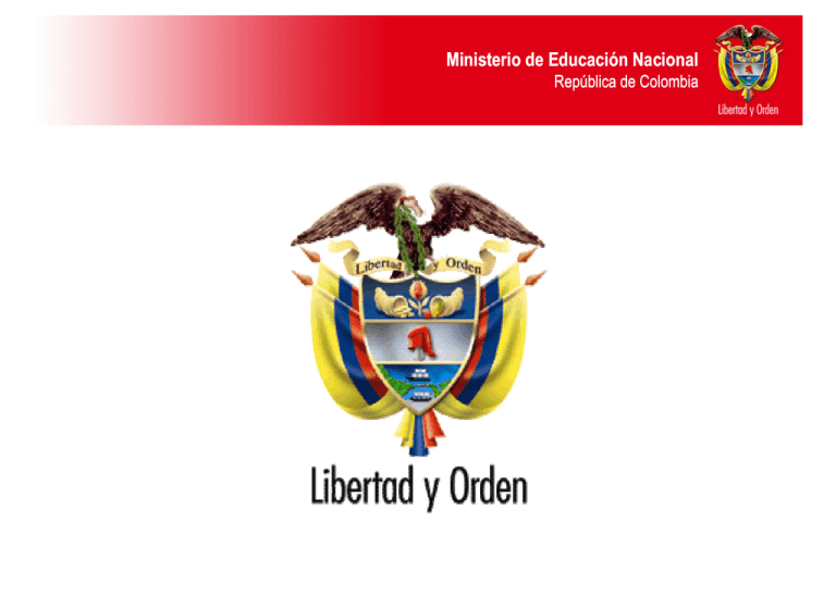 Ministerio De Educaci n Nacional Rep blica De Colombia