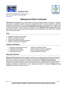Waterproof Chain Lubricant