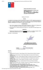 Modifica resolución n° 7067 de 22 de septiembre de 2014, que autorizó al sr. Jorge Mella Avila, la captura de quirópteros con fines de investigación.