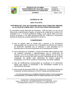 Descargar la norma Acuerdo No. 008 (Abril 15 de 2015)