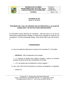 Descargar la norma Acuerdo No. 001 (Enero 27 de 2015)