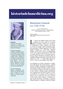 L historiadelamedicina.org  Bartolomeo Eustachi