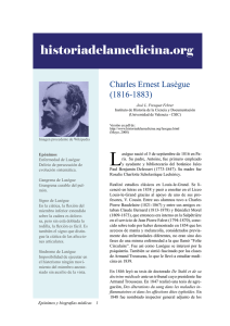 L historiadelamedicina.org  Charles Ernest Lasègue