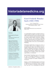 historiadelamedicina.org  Karel Frederik Wencke- bach (1868-1940)