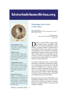 historiadelamedicina.org       Dominique Jean Larrey  (766-842) 