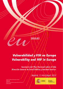 informe sobre vulnerabilidad y sida en Europa