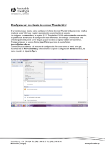 Configuración de cliente de correo Thunderbird 3.1 (.pdf)