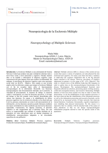AR MulaM NeuropsicologiadelaEsclerosisMultiple 2014