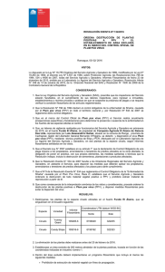 RESOLUCIÓN EXENTA Nº:134/2016 ORDENA  DESTRUCCIÓN  DE  PLANTAS POSITIVAS  A 