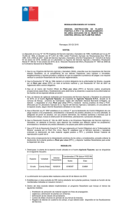 RESOLUCIÓN EXENTA Nº:141/2016 ORDENA  DESTRUCCIÓN  DE  PLANTA POSITIVA  A  PPV  Y  EL  ESTABLECIMIENTO