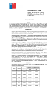 RESOLUCIÓN EXENTA Nº:143/2016 ORDENA  DESTRUCCIÓN  DE  PLANTAS POSITIVAS  A 