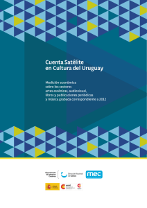 Cuenta Satélite en Cultura del Uruguay 2012