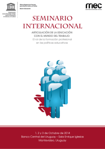 Seminario Internacional Educación y Trabajo 2014