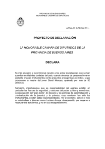 PDF - 64 KB - Sesión 09/04/2014: Declaración Repudio contra los (...)