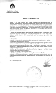 PDF - 113 KB - Pedido de informes al Ministerio de Seguridad por la (...)