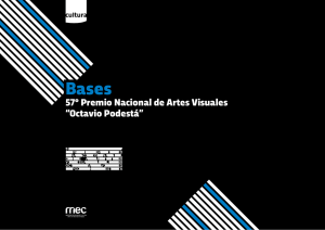 Bases 57° Premio Nacional de Artes Visuales “Octavio Podestá” 1