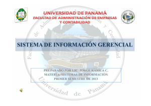 Sistema de Informacion Gerencial. Preparado por Jorge Karica C. pdf