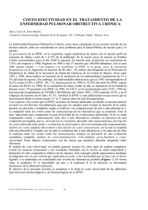 Pag. 39 - Costo-Efectividad en el tratamiento de la enfermedad pulmonar obstructiva cr nica