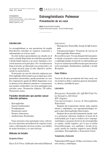 Pag. 47 - Estrongiloidiasis Pulmonar - Presentaci n de un caso
