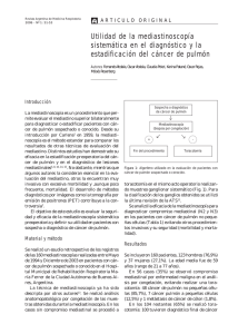 Pag. 51 Utilidad de la mediastinoscopia sistem tica en el diagn stico y la estadificaci n del c ncer de pulm n