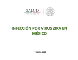 Infección por virus Zika en México